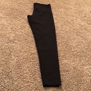 Black work out leggings